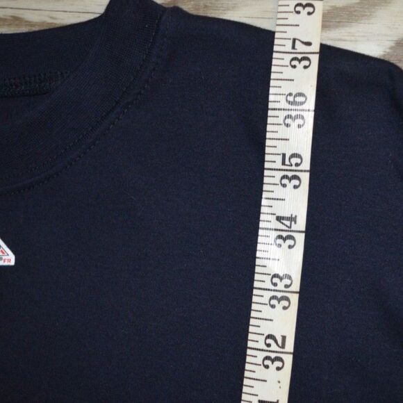 Bulwark FR 2XL NFPA 2112-2018 E9204 OSHA Safety Short Sleeve T-Shirt - Picture 9 of 11